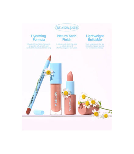 Labial Satinado Chic Collection Chic Satin Lipstick Moira