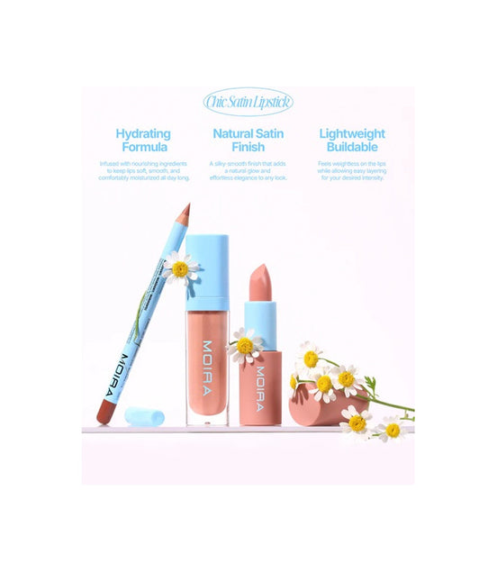 Labial Satinado Chic Collection Chic Satin Lipstick Moira