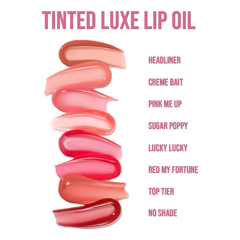 Aceite Labial Tinted Luxe Lip Oil Beauty Creations