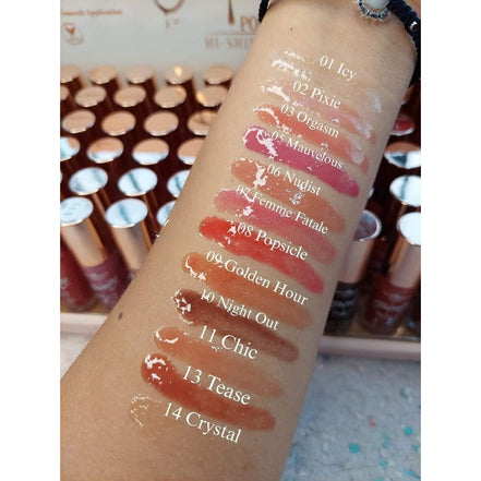 Italia Deluxe Thirsty Pout Hi-shine Lip Gloss Alto Brillo