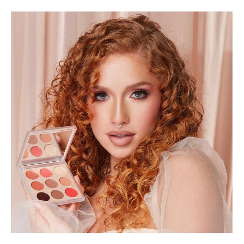 Paleta De Sombras Nude X Beauty Creations Original 9 Tonos