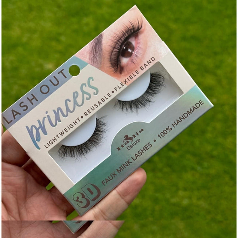 3pack Pestañas Postizas Efecto 3d Lash Out Italia Deluxe