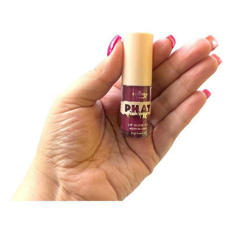 Lip Oil Italia Deluxe Phat Labios Hidratados 1 Pz 6 Tonos