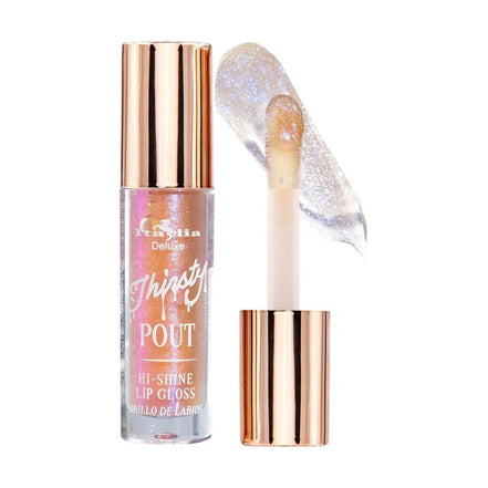 Italia Deluxe Thirsty Pout Hi-shine Lip Gloss Ice Queen