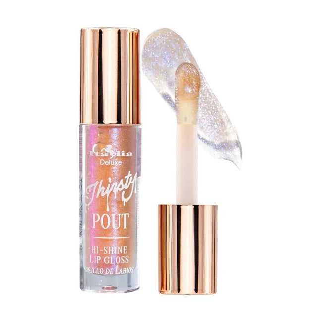 Italia Deluxe Thirsty Pout Hi-shine Lip Gloss Ice Queen
