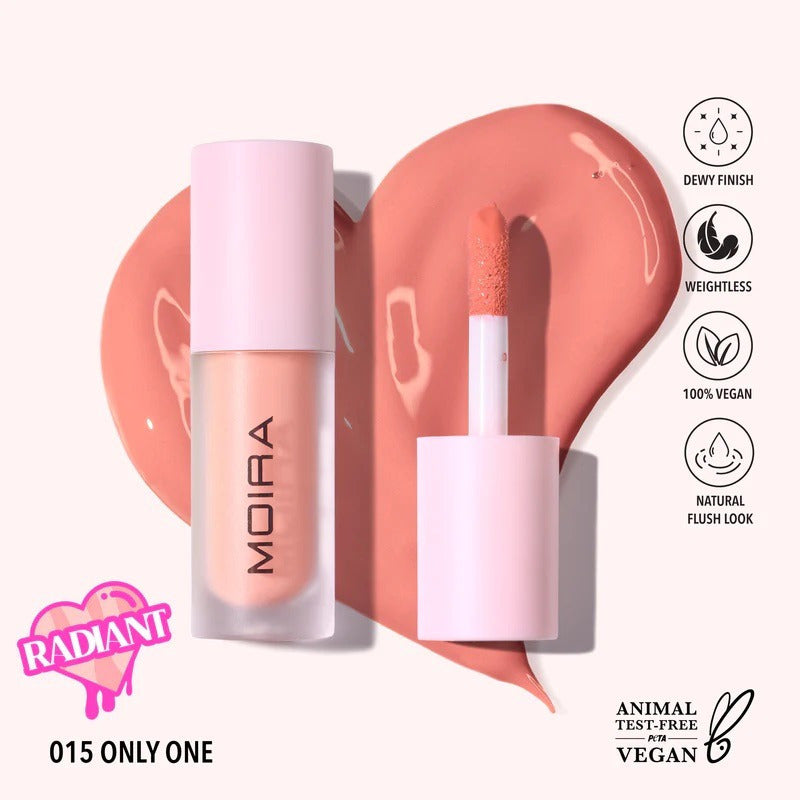 Rubor Líquido Love Steady Vol. 2 Moira Cosmetics