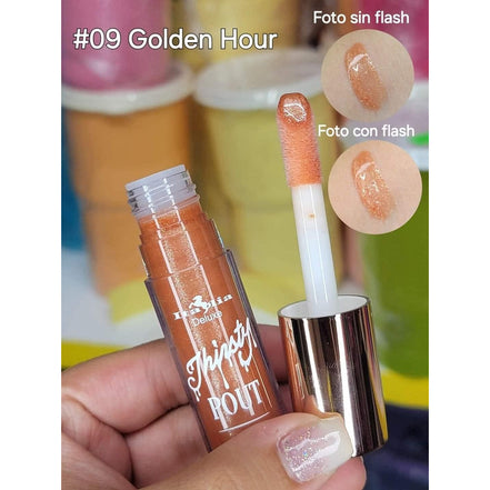 Italia Deluxe Thirsty Pout Hi-shine Lip Gloss Alto Brillo