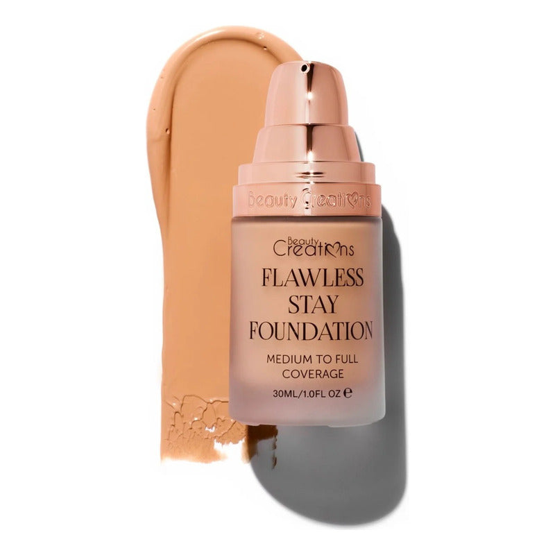 Base Liquida De Maquilllaje Flawless Stay Beauty Creations