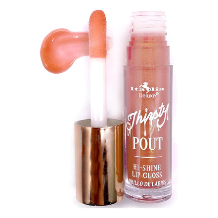 Italia Deluxe Thirsty Pout Hi-shine Lip Gloss Alto Brillo