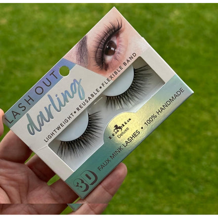 3pack Pestañas Postizas Efecto 3d Lash Out Italia Deluxe