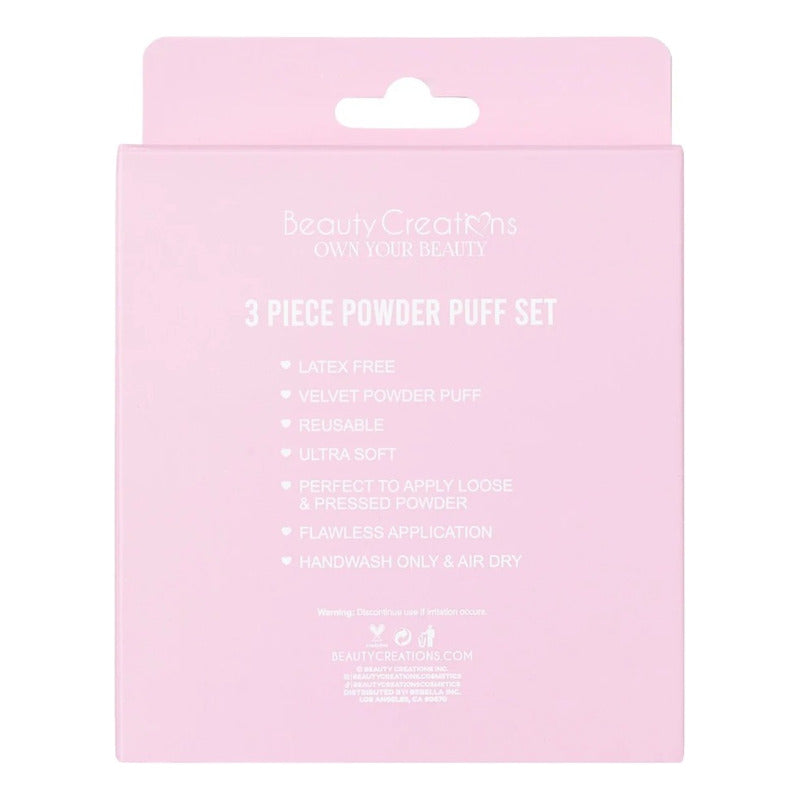 Set De Borlas Puff Puff The Perfect Trio Beauty Creations