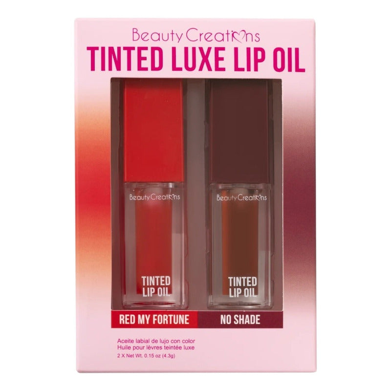 Set De Aceites De Labios Tinted Luxe Beauty Creations