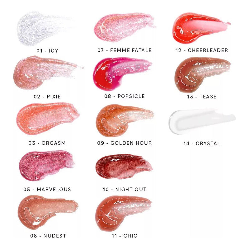 Italia Deluxe Thirsty Pout Hi-shine Lip Gloss Alto Brillo