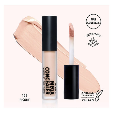 Moira Mega Concealer Corrector Alta Cobertura Waterproof