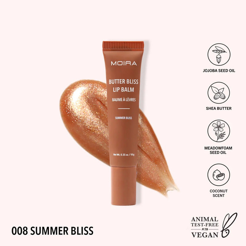 Bálsamo Labial Hidratante Butter Bliss Lip Balm Moira