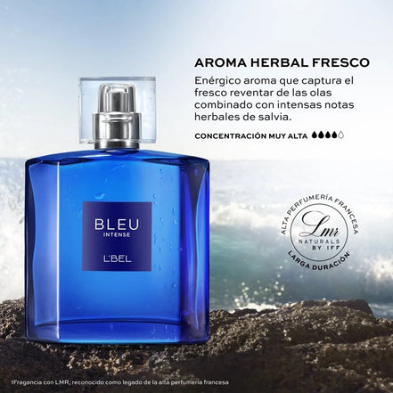 Set 3 Pzs Perfumes Bleu L'bel Intense Night Y Glacial 100ml