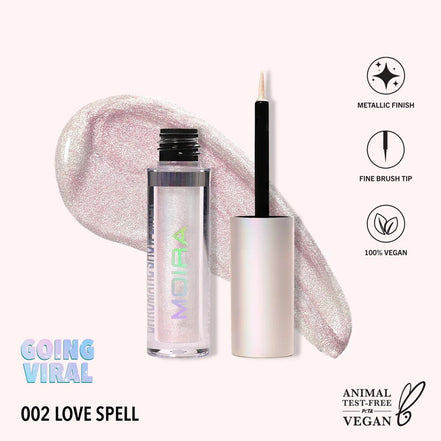 Delineador Liquido Metalico Chromatic Show Liner Moira