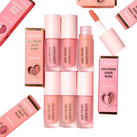 Rubor Líquido Love Steady Vol. 2 Moira Cosmetics