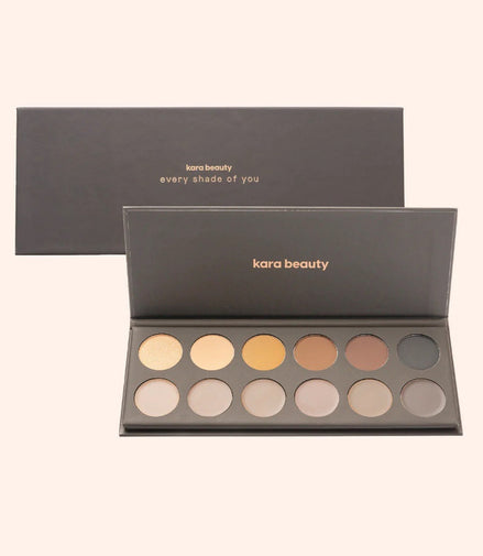 Paleta Para Cejas Profesional Gel Y Polvo Kara Beauty