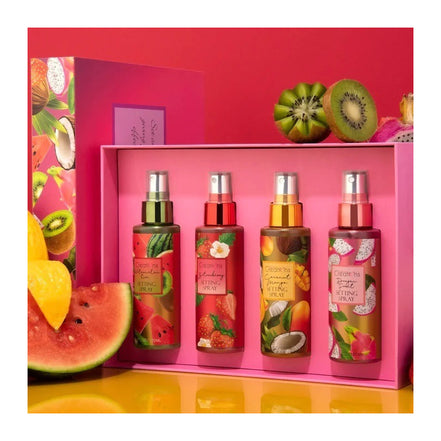 Set Fijador Maquillaje Spray Sellador Beauty Creations 4 Pzs