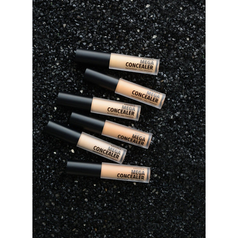 Moira Mega Concealer Corrector Alta Cobertura Waterproof