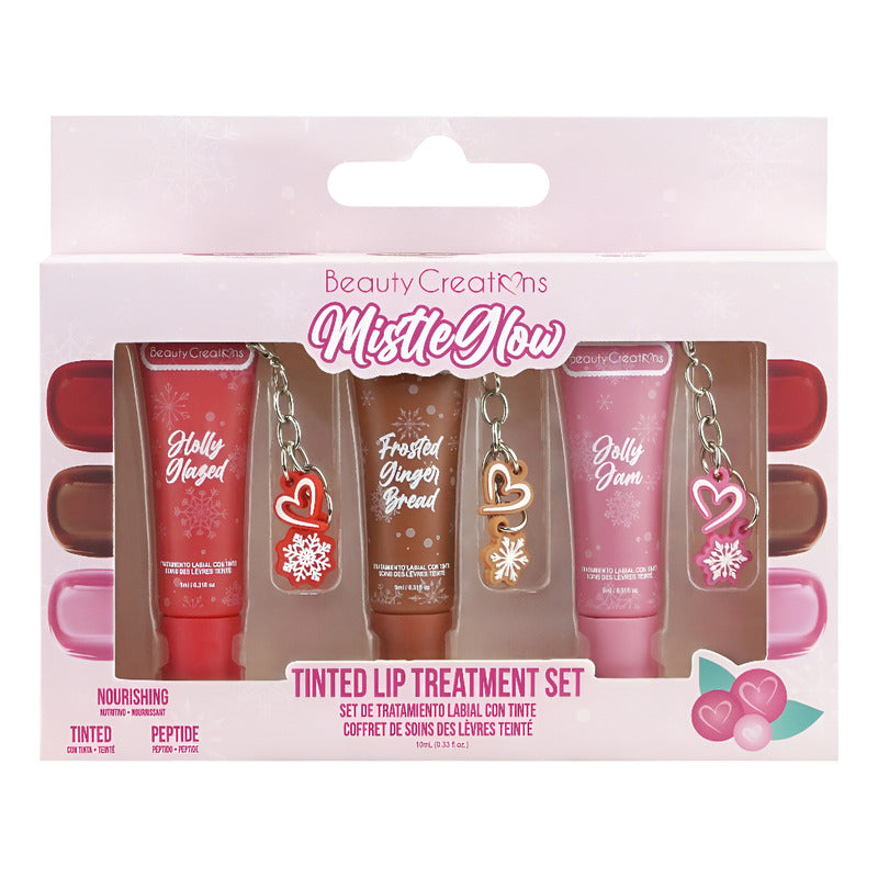 Set Balsamos Labiales Con Color Mistleglow Beauty Creations