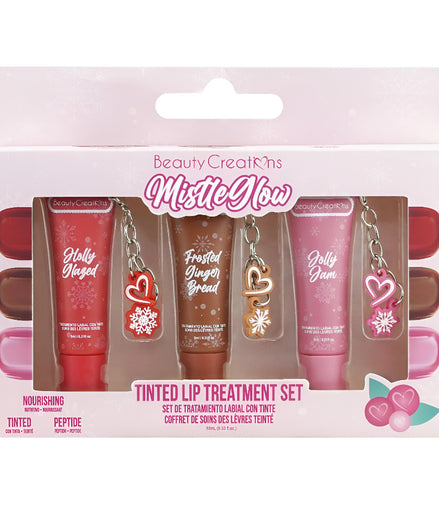 Set Balsamos Labiales Con Color Mistleglow Beauty Creations