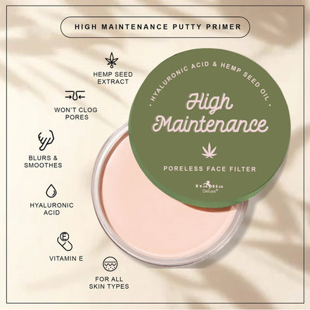 Primer High Maintenance Italia Deluxe Piel Sedosa Sin Poros