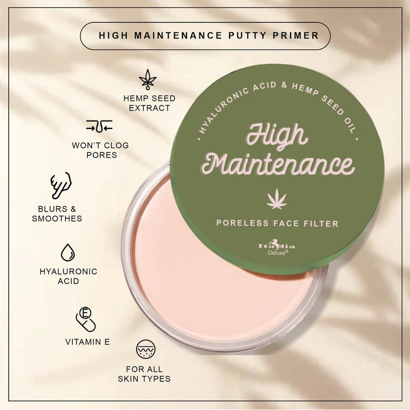 Primer High Maintenance Italia Deluxe Piel Sedosa Sin Poros