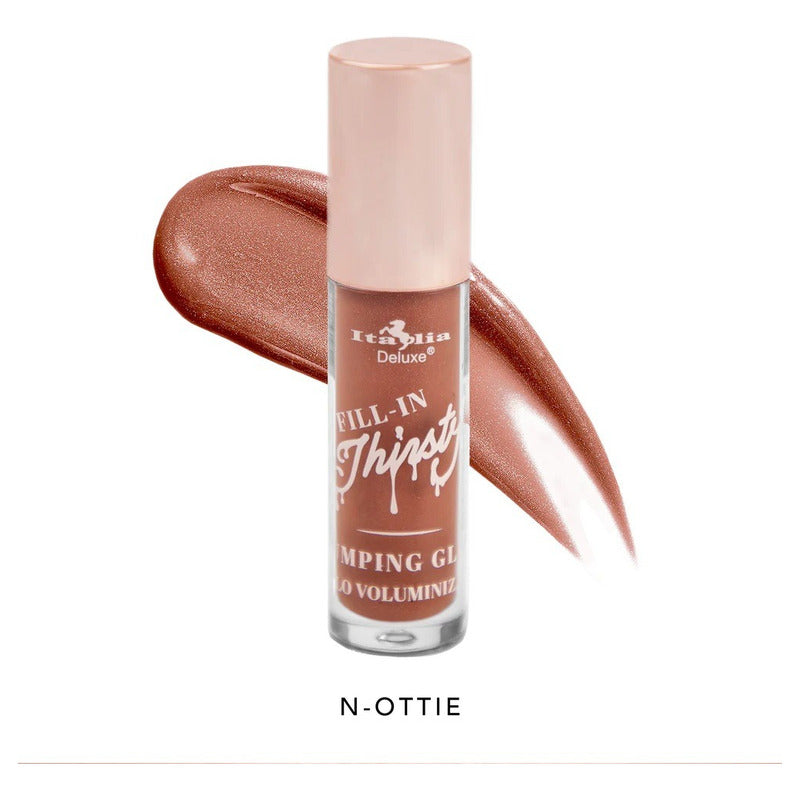 Italia Deluxe Fill In Thirsty Pout Lip Gloss Voluminizador