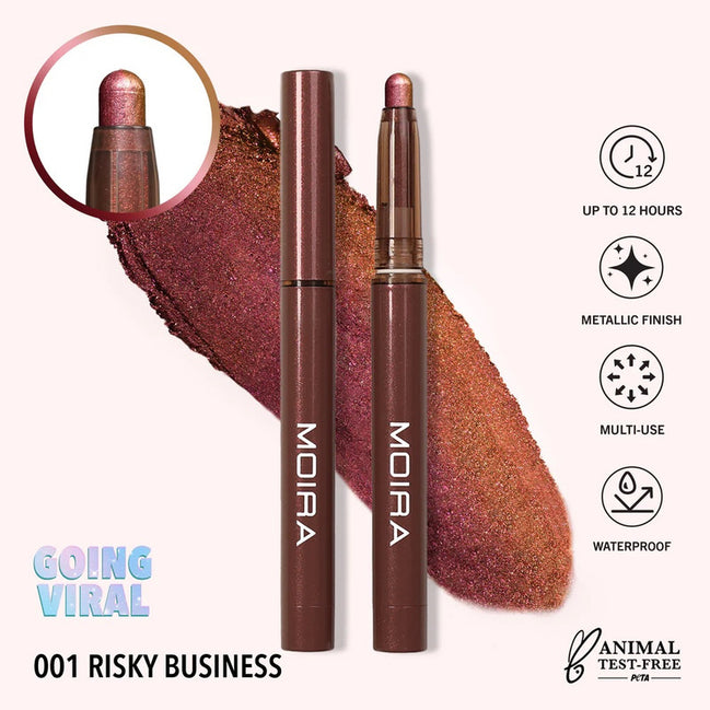 Sombra Holografica En Barra Stellar Glaze Stick Shadow Moira