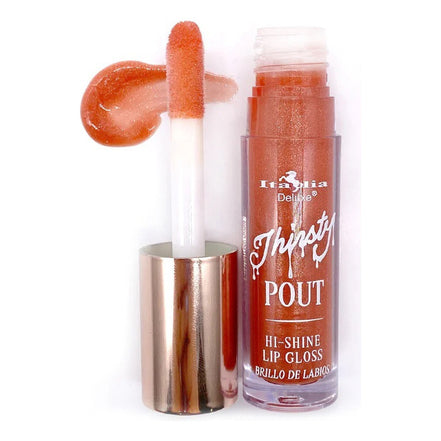 Italia Deluxe Thirsty Pout Hi-shine Lip Gloss Alto Brillo