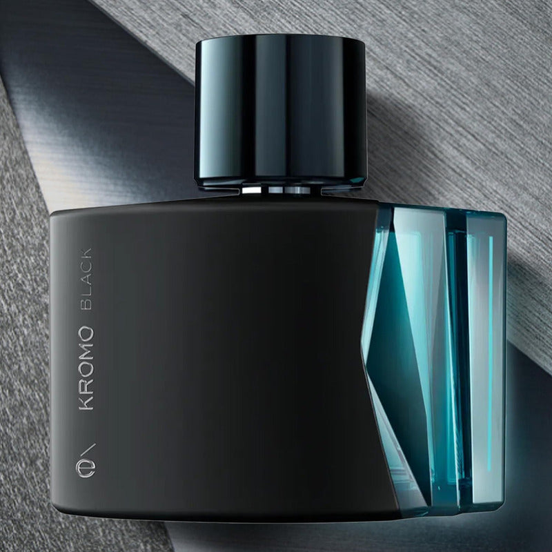 Ésika Kromo Black Perfume De Hombre 90 Ml