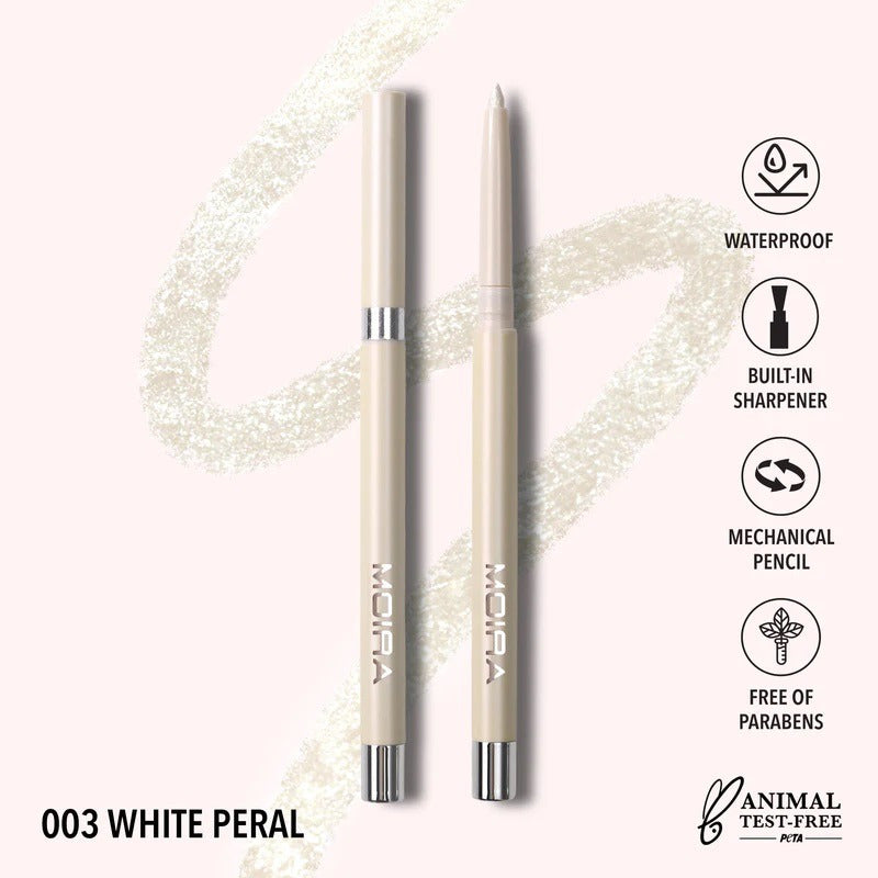 Shimmer Liner Delineador Metalico En Gel Moira 1 Pz 18 Tonos