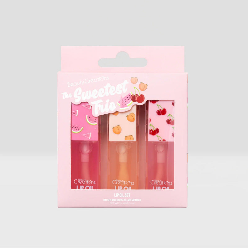 Set De Aceites Labiales The Sweetest Trio Beauty Creations