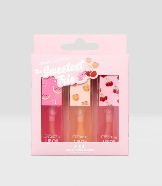 Set De Aceites Labiales The Sweetest Trio Beauty Creations