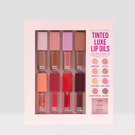 Set Completo Aceites Labiales Tinted Luxe Beauty Creations