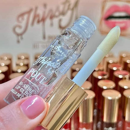 Italia Deluxe Thirsty Pout Hi-shine Lip Gloss Alto Brillo