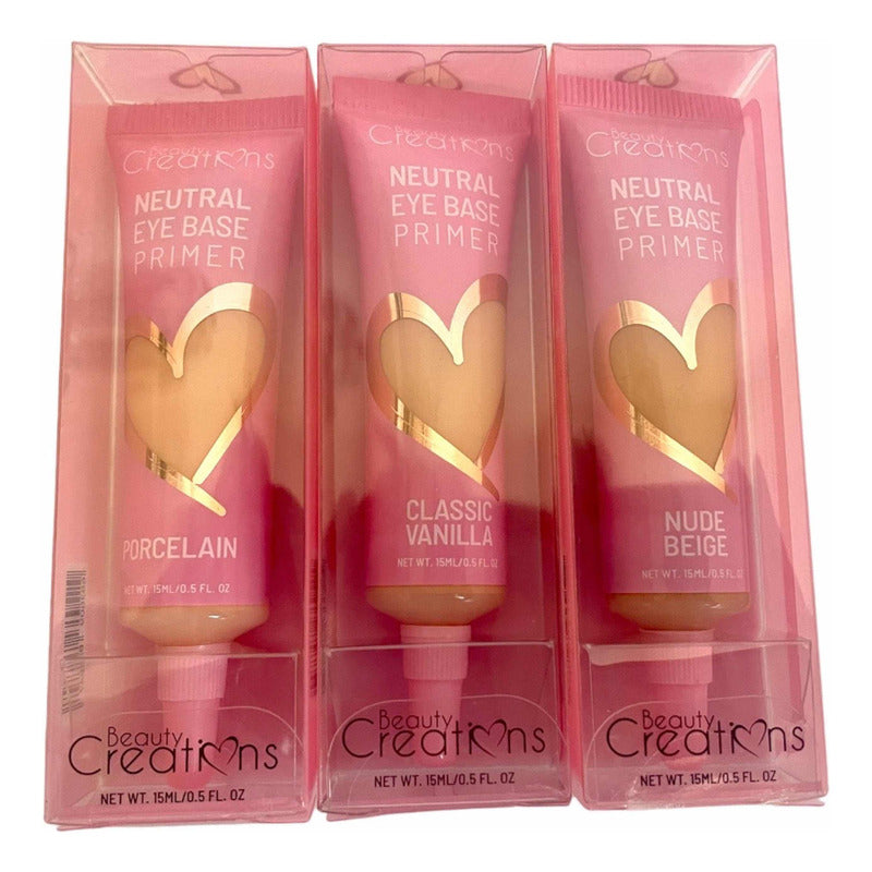 Primer Fijador De Sombras Neutral Eye Beauty Creations 1pz