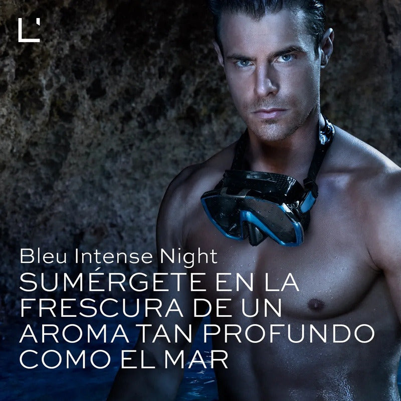 Set 2 Pzs Perfumes Bleu L'bel Night Y Glacial 100 Ml
