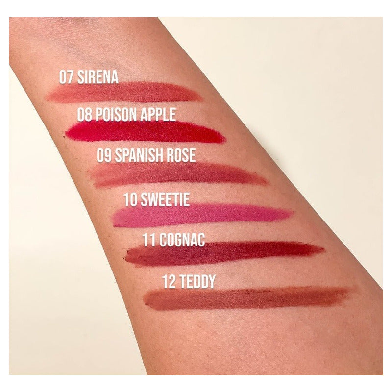 Labial Liquido Mousse Matte Italia Deluxe