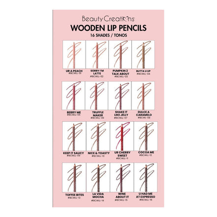 Delineador De Labios Madera Beauty Creations La Vida Mocha