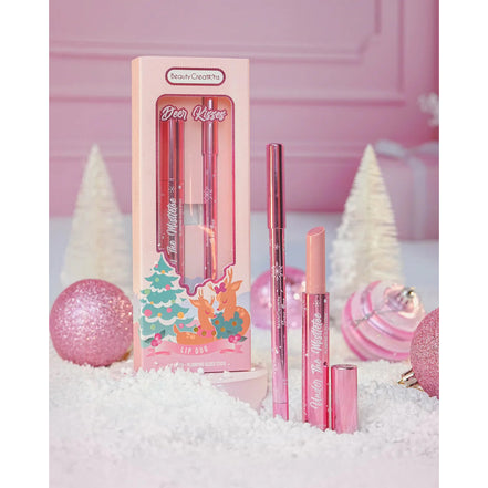 Lip Duo Deer Kisses Gloss Stick+delineador Beauty Creations