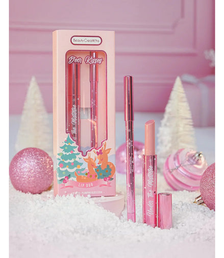Lip Duo Deer Kisses Gloss Stick+delineador Beauty Creations